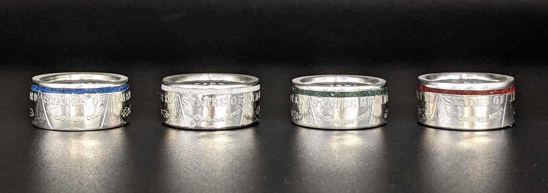 American Service Heroes Coin Ring Collection