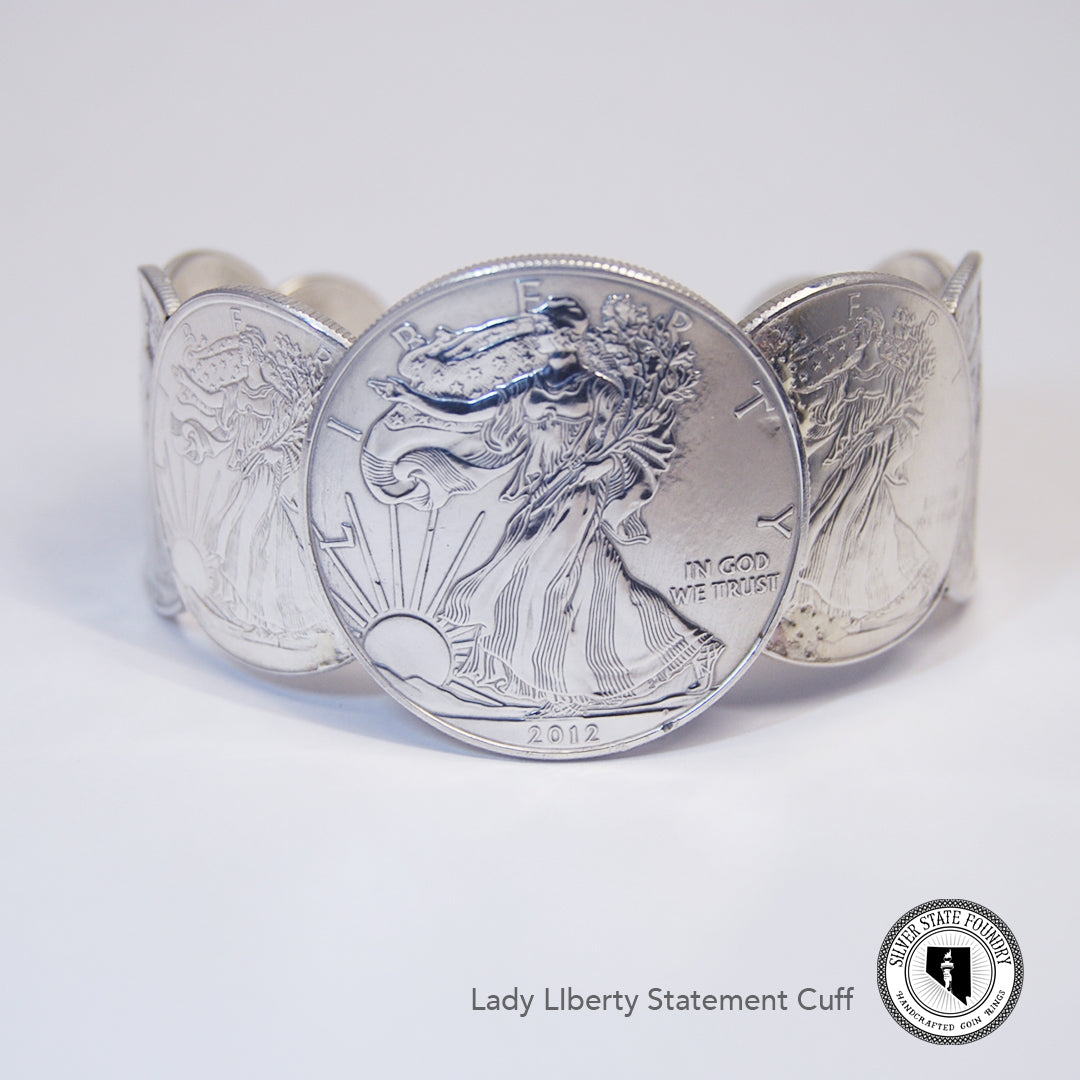 Silver Coin Cuffs & Accessories