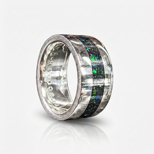 Morgan with Opal Inlay