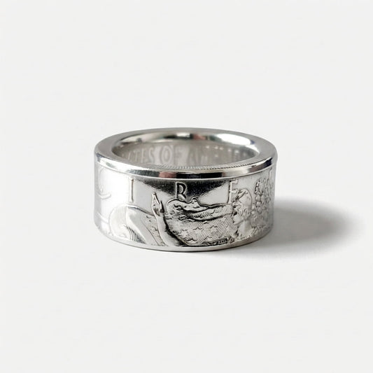American Silver Eagle Coin Ring