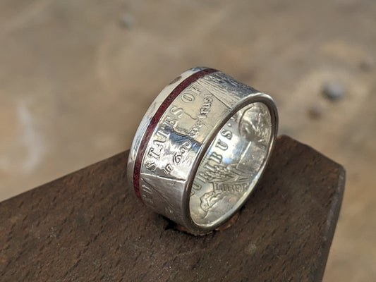 Thin Red Line Honoring Marines or Firefighters