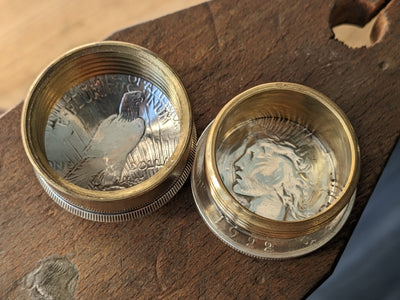 1923 Peace Dollar Pill/Bud Box