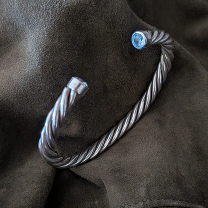 Viking Twist Torc Cuff