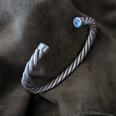 Viking Twist Torc Cuff