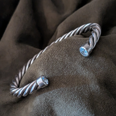 Viking Twist Torc Cuff