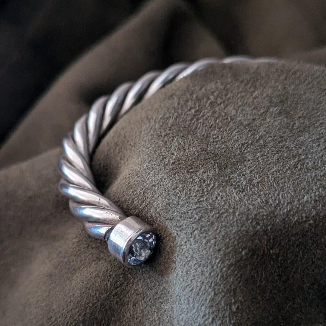 Viking Twist Torc Cuff