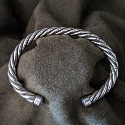 Viking Twist Torc Cuff