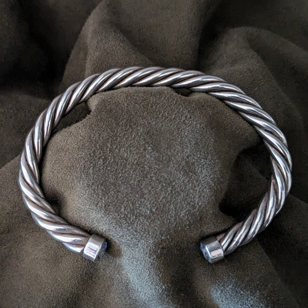 Viking Twist Torc Cuff