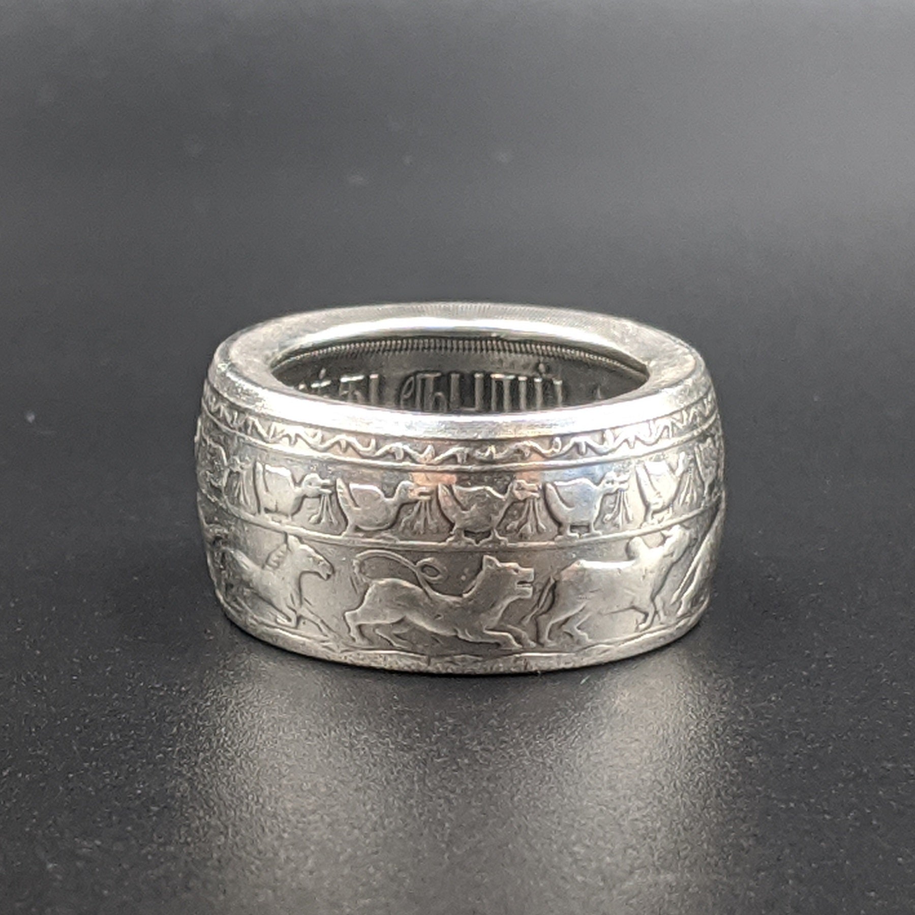 Buddhism Celebration Coin Ring