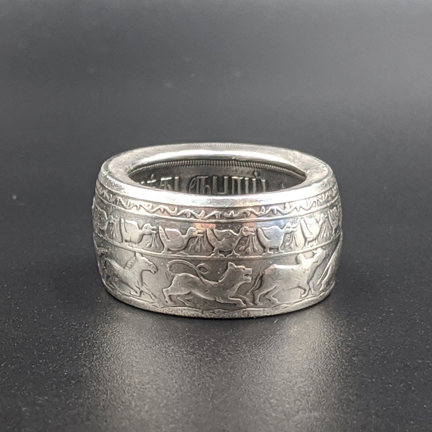 Buddhism Celebration Coin Ring