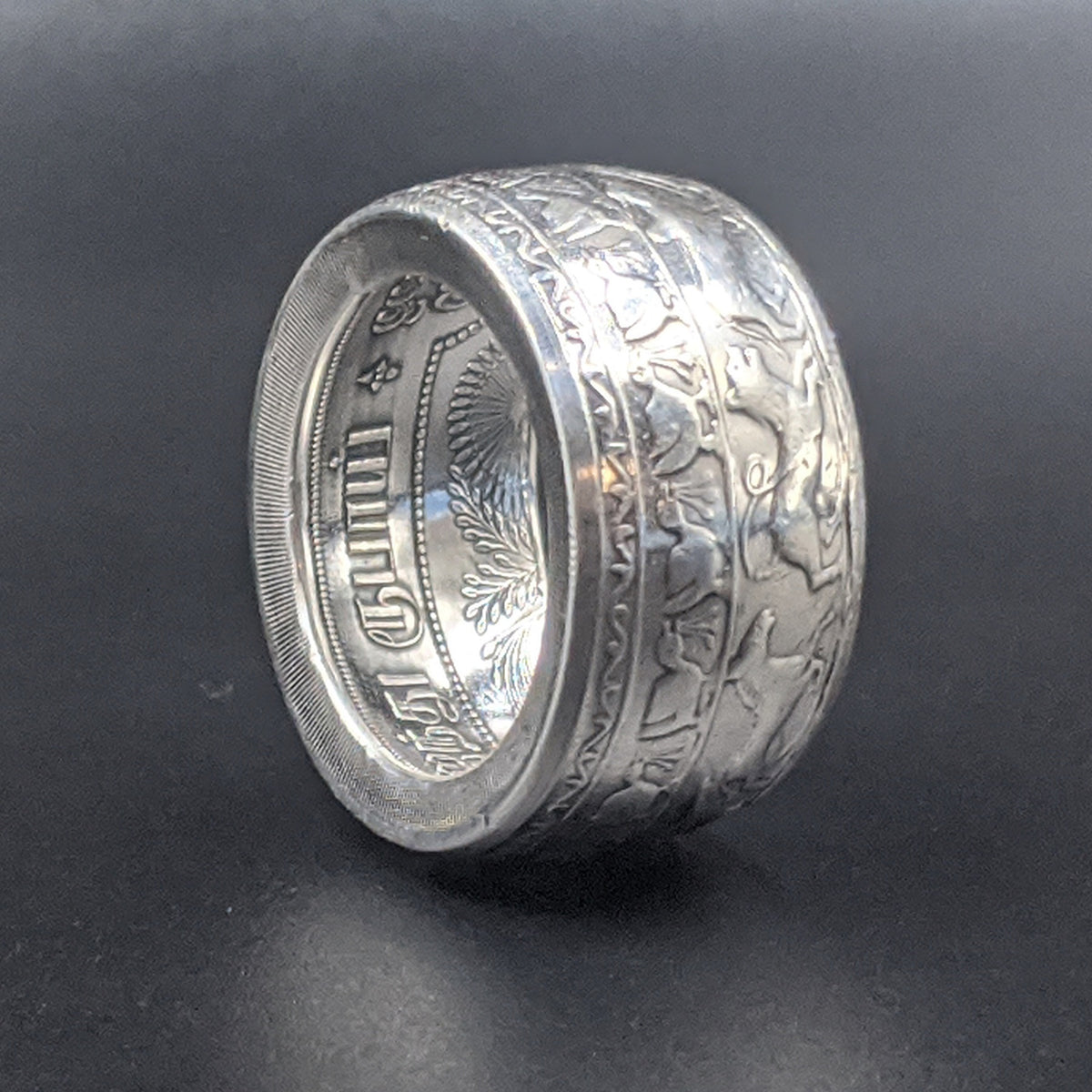 Buddhism Celebration Coin Ring