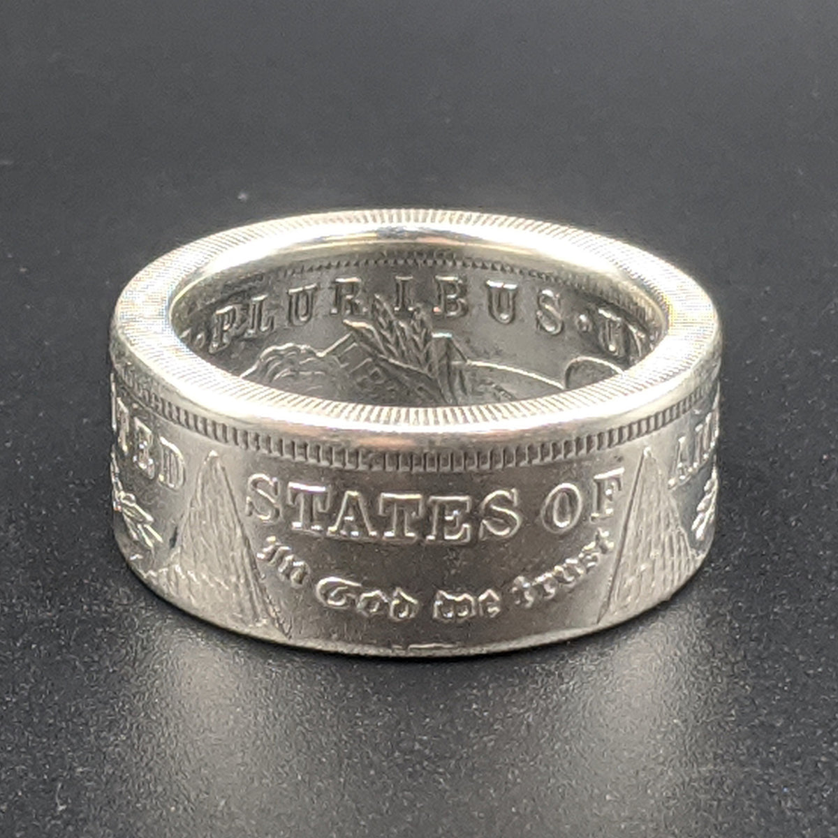 Morgan Silver Dollar Coin Ring - Men's
