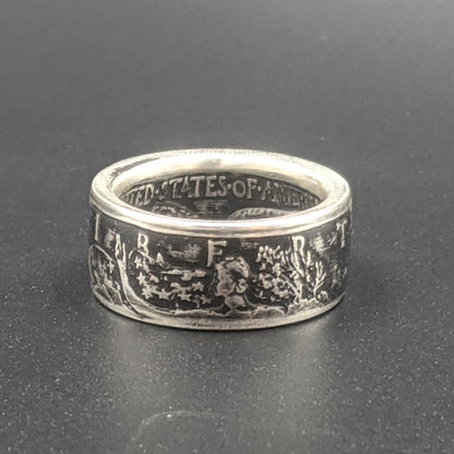 Walking Liberty Coin Ring