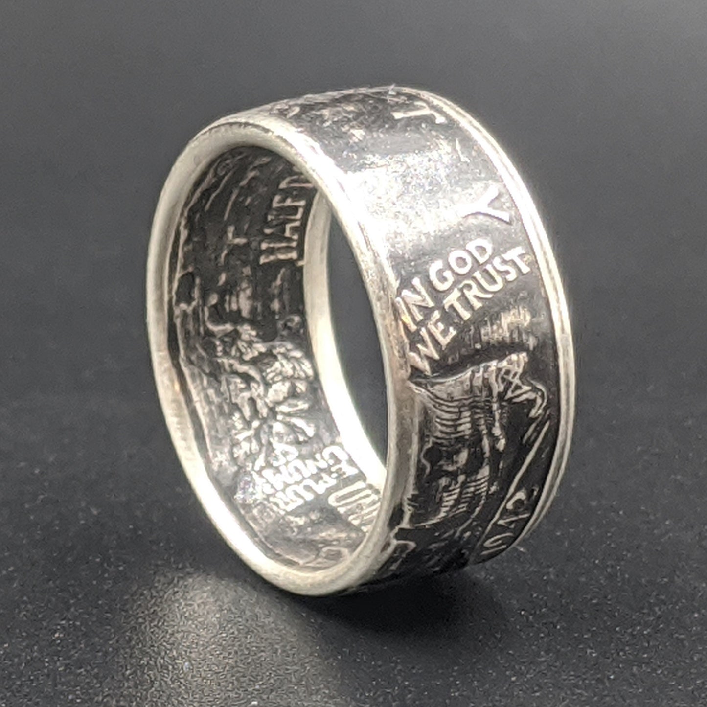 Walking Liberty Coin Ring