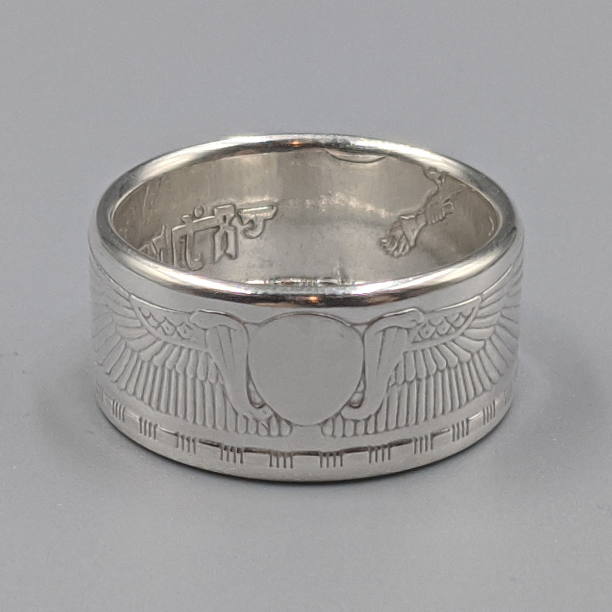 Egyptian Cobra Coin Ring