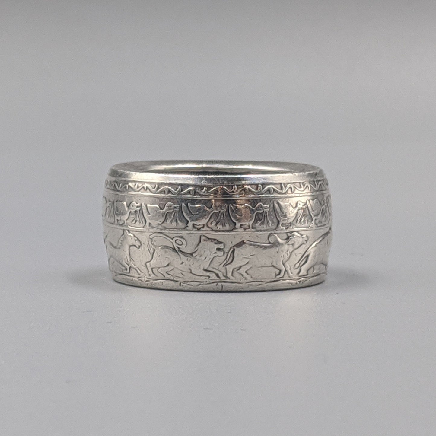 Buddhism Celebration Coin Ring