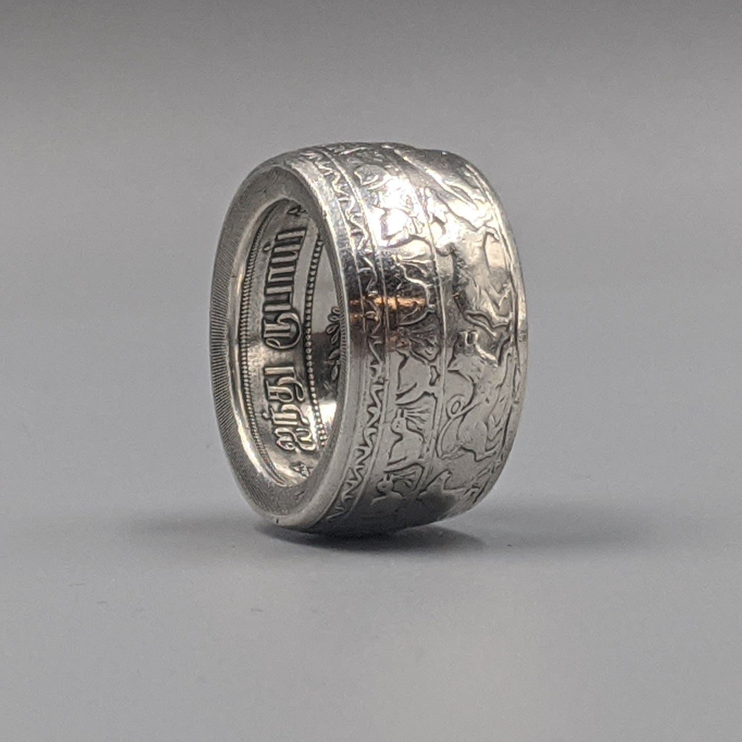 Buddhism Celebration Coin Ring