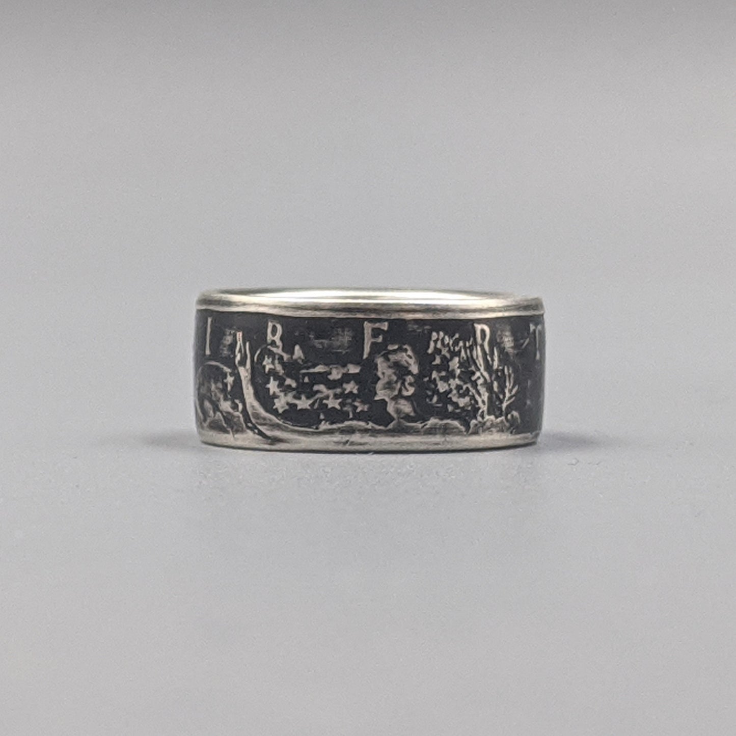 Walking Liberty Coin Ring