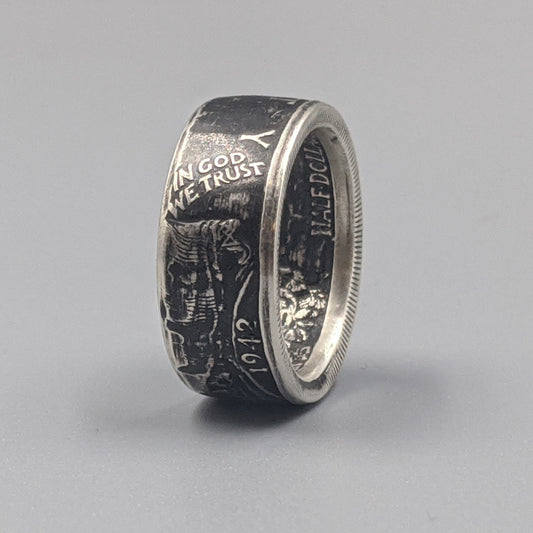 Walking Liberty Coin Ring