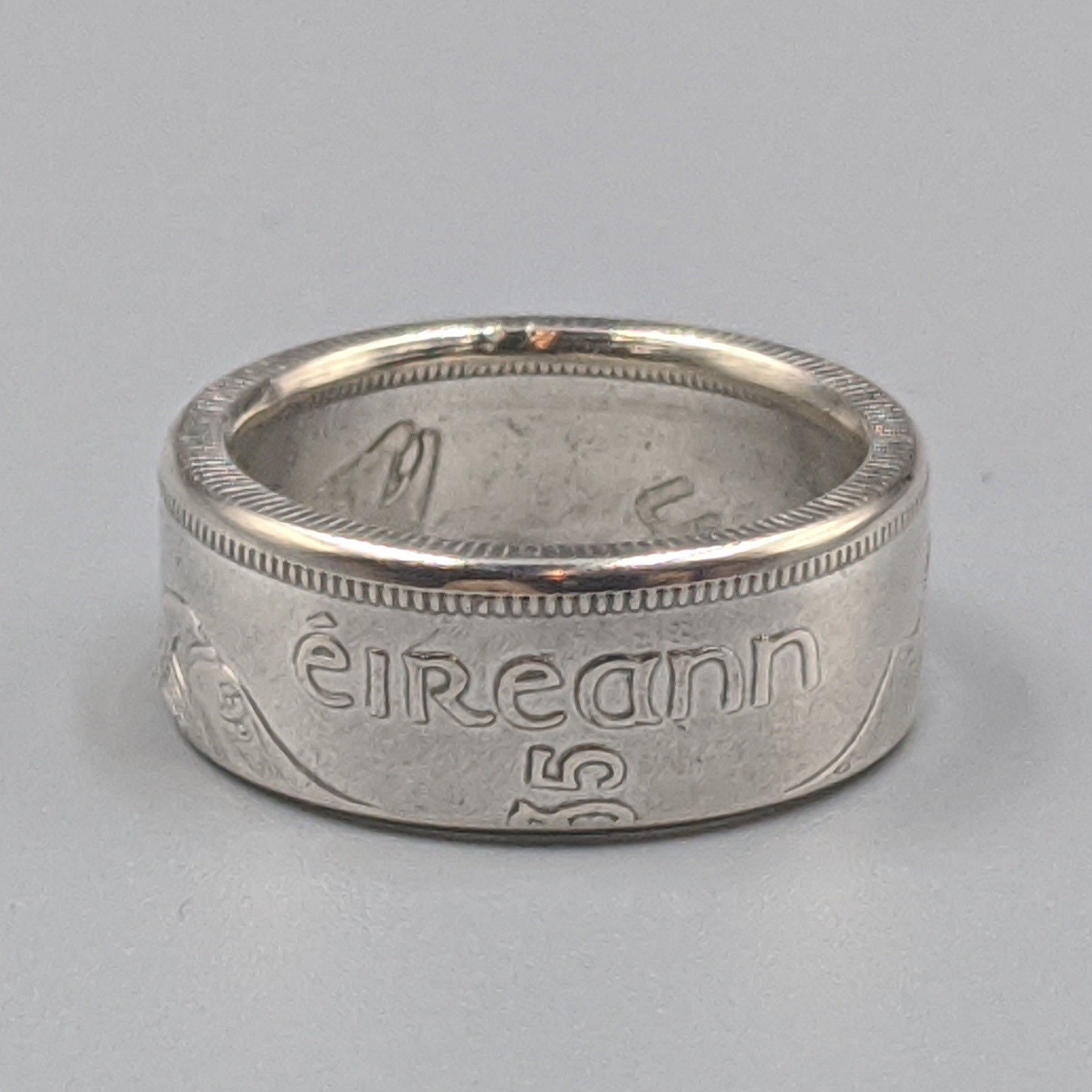 Irish Silver Florin Coin Ring