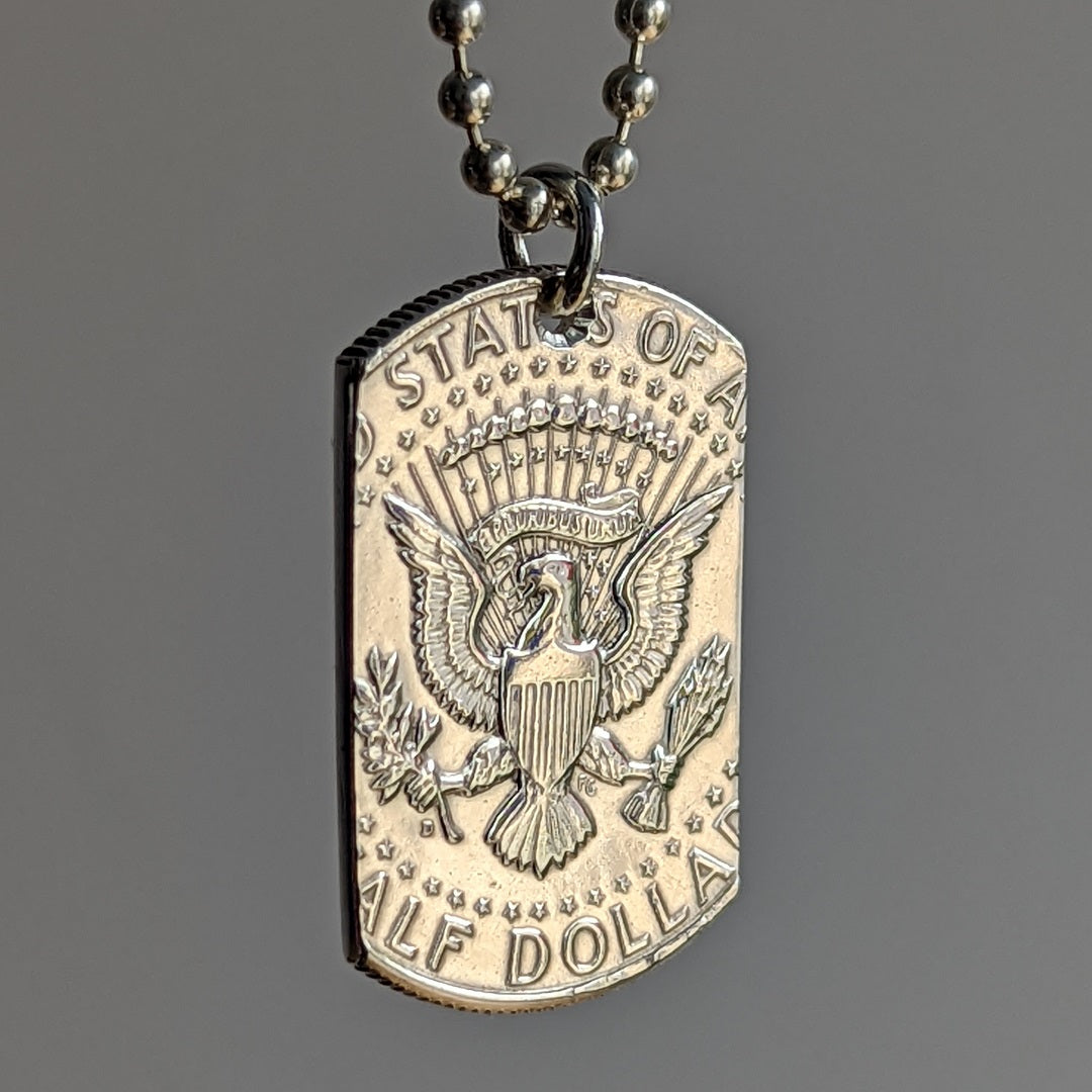 American Pride Dog Tag Necklace