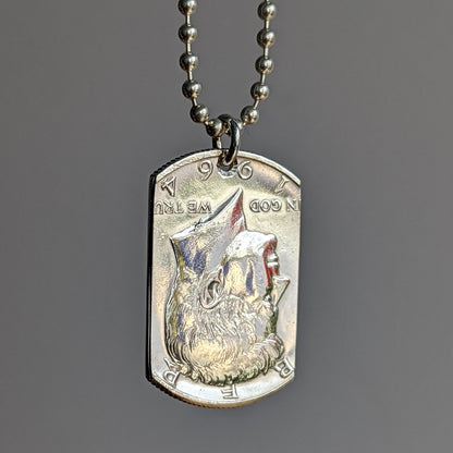 American Pride Dog Tag Necklace