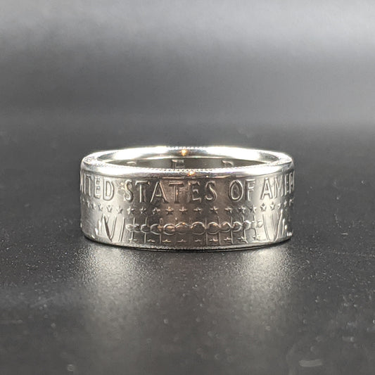 JFK Half Dollar Coin Ring