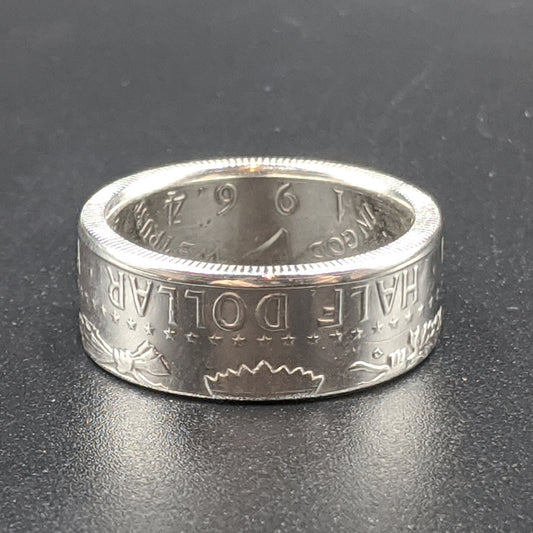 JFK Half Dollar Coin Ring