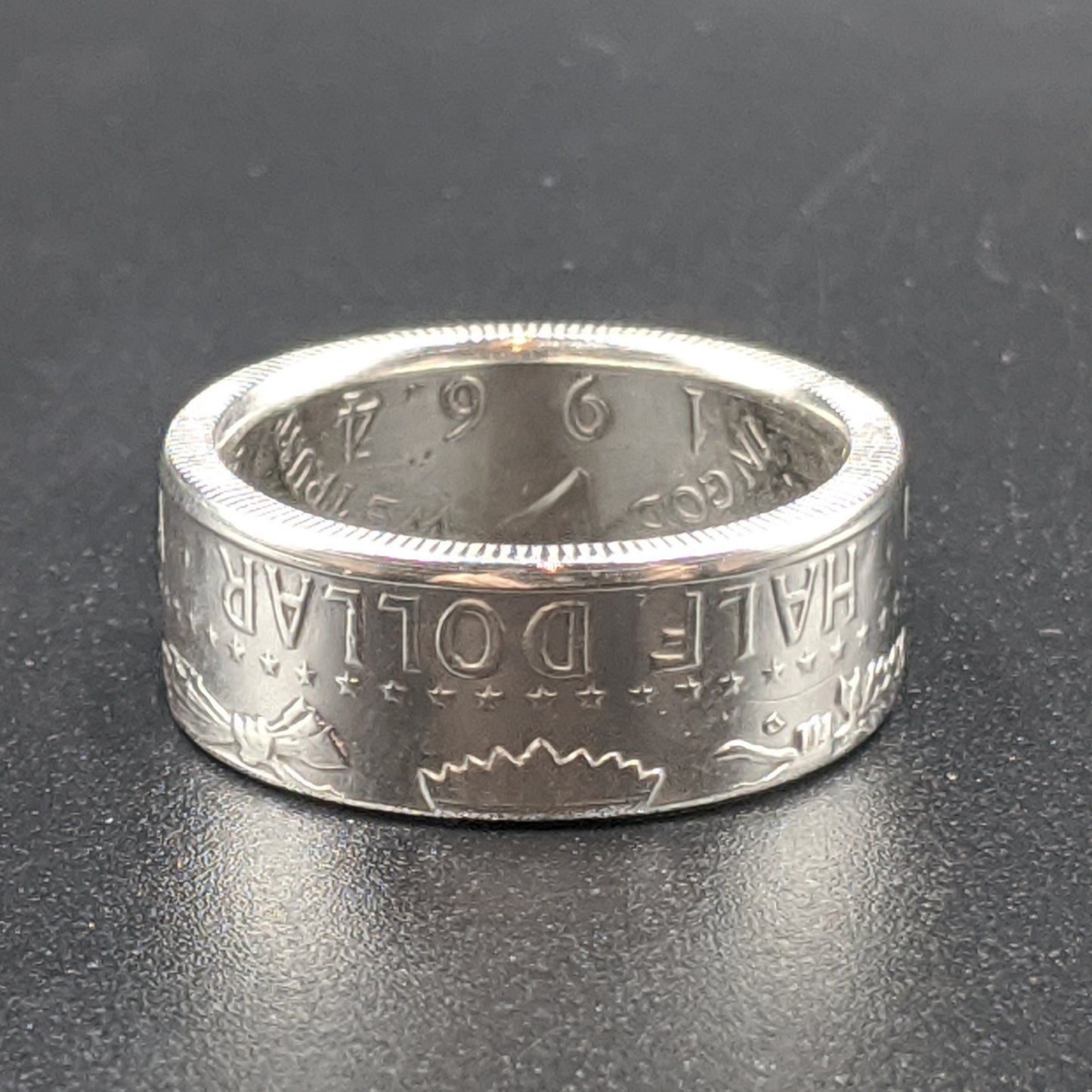 JFK Half Dollar Coin Ring