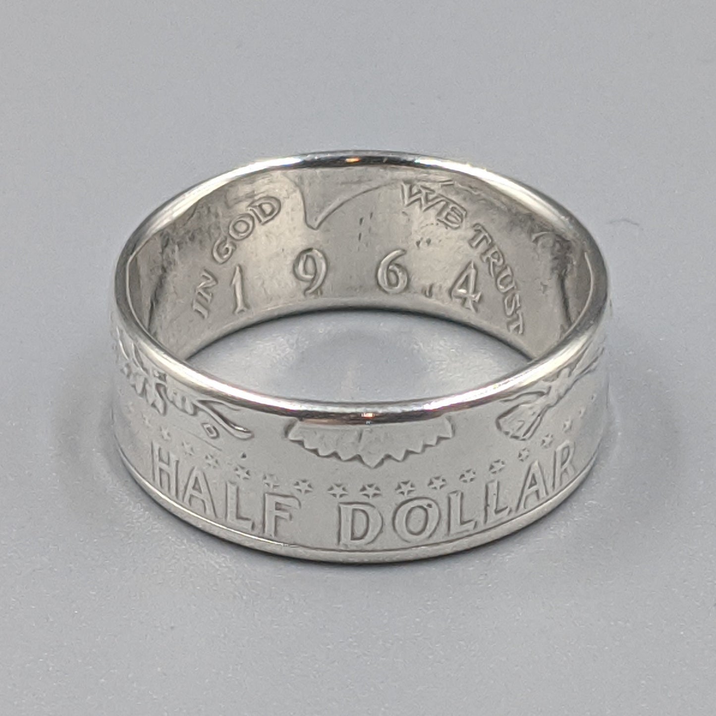 JFK Half Dollar Coin Ring