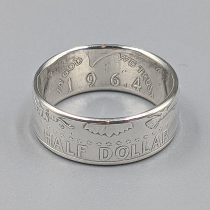 JFK Half Dollar Coin Ring