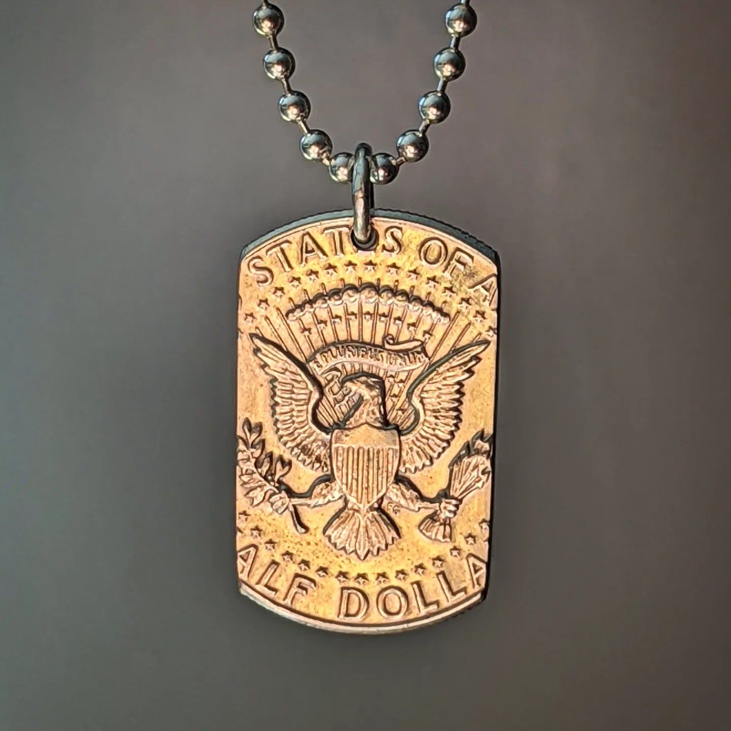 American Pride Dog Tag Necklace