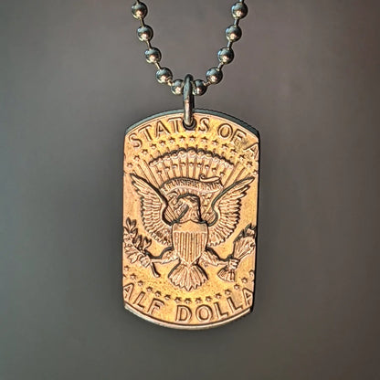 American Pride Dog Tag Necklace