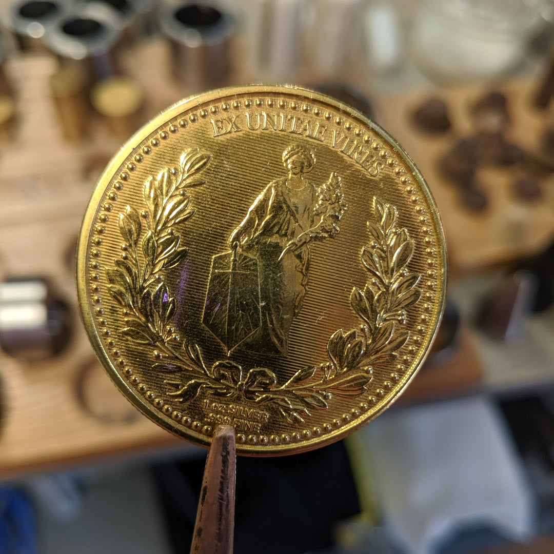 John Wick Silver Coin Ring
