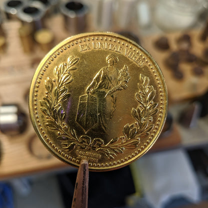 John Wick Silver Coin Ring