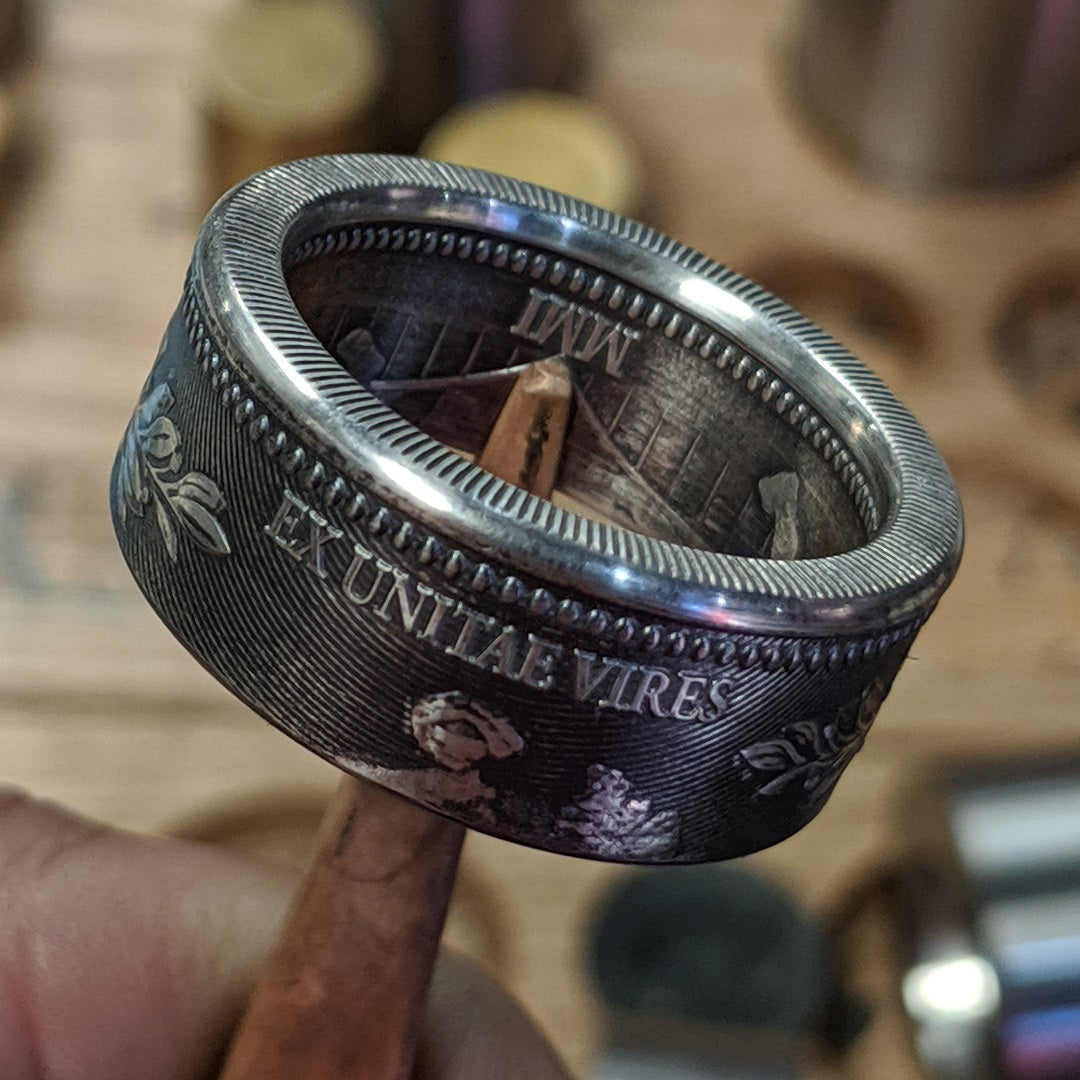 John Wick Silver Coin Ring