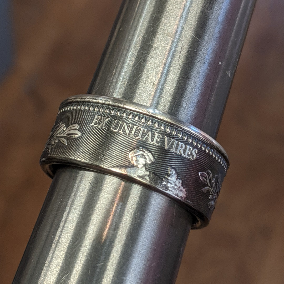 John Wick Silver Coin Ring