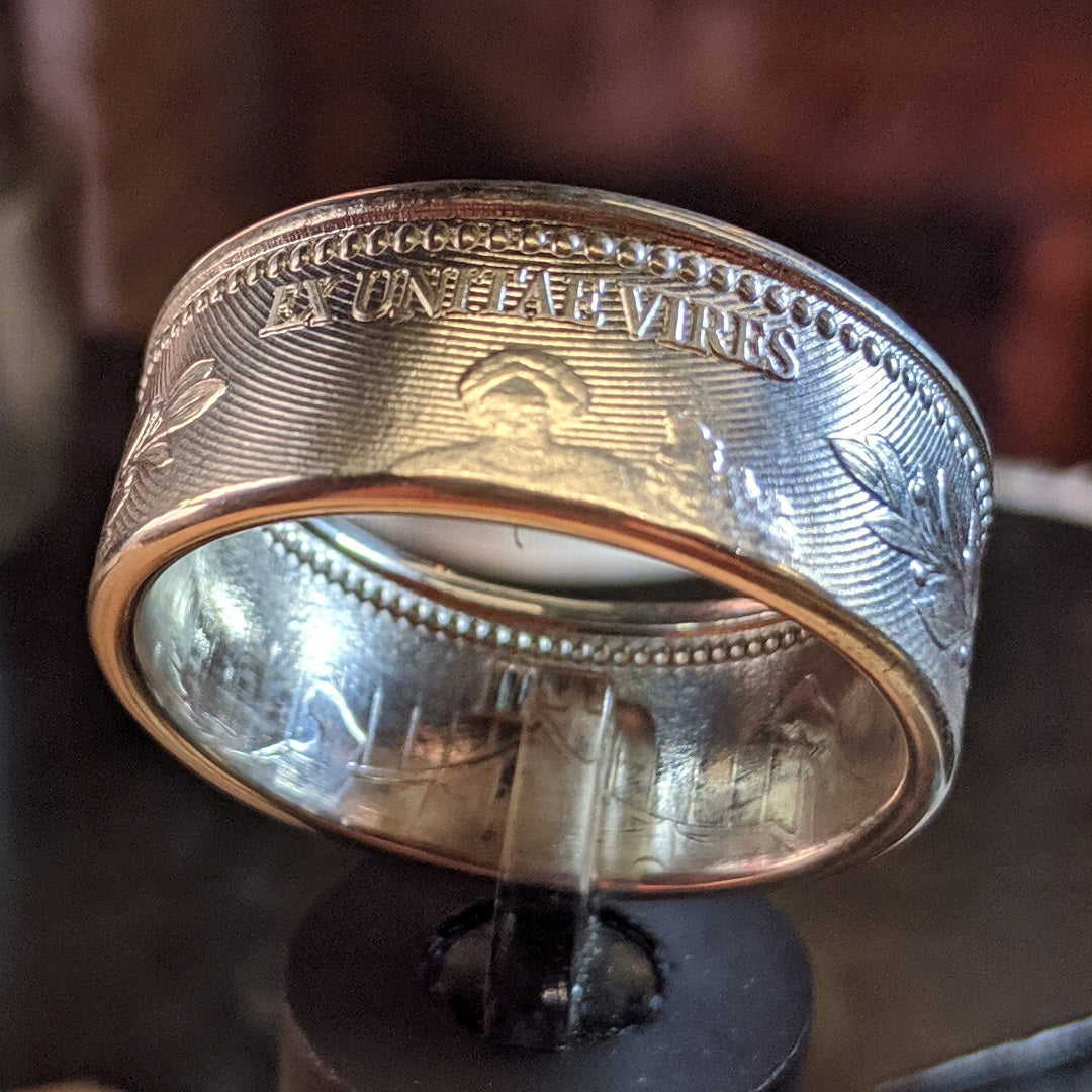 John Wick Silver Coin Ring