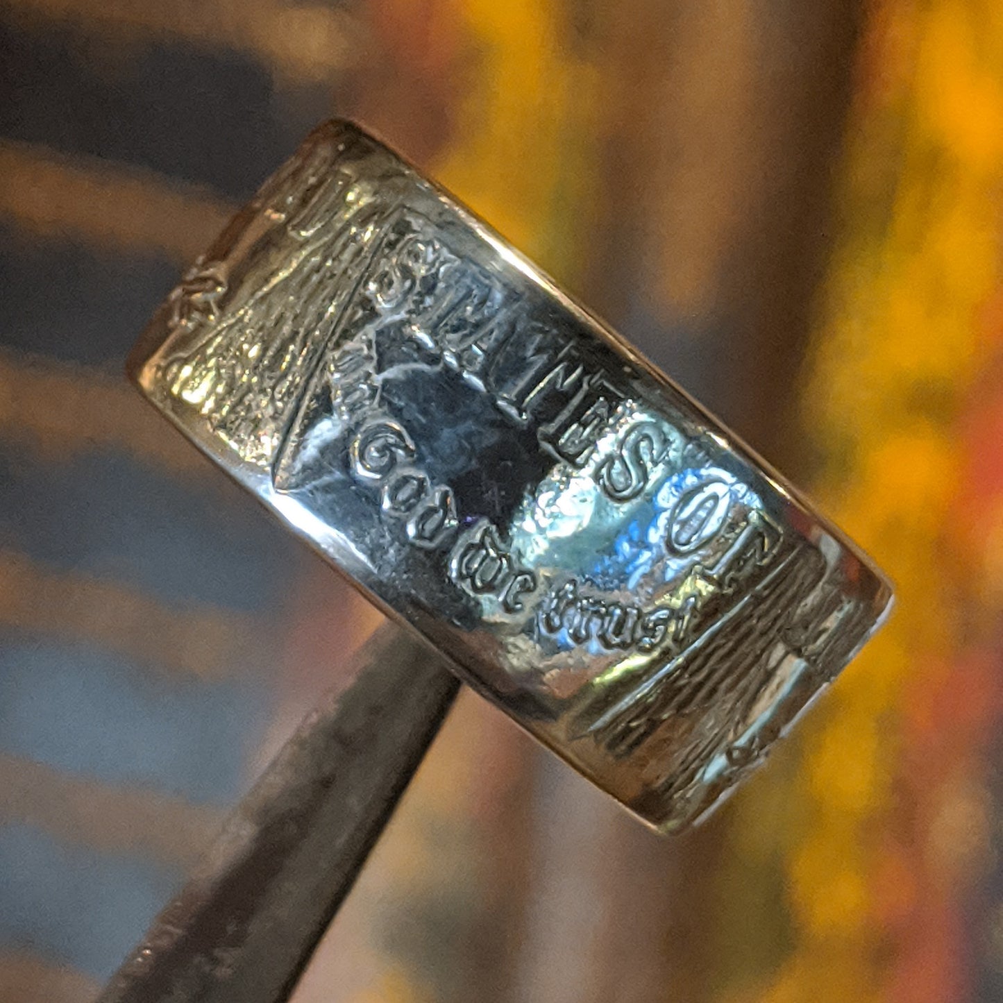 Ladies Morgan Silver Dollar Coin Ring – Elegant, Timeless, American-Made