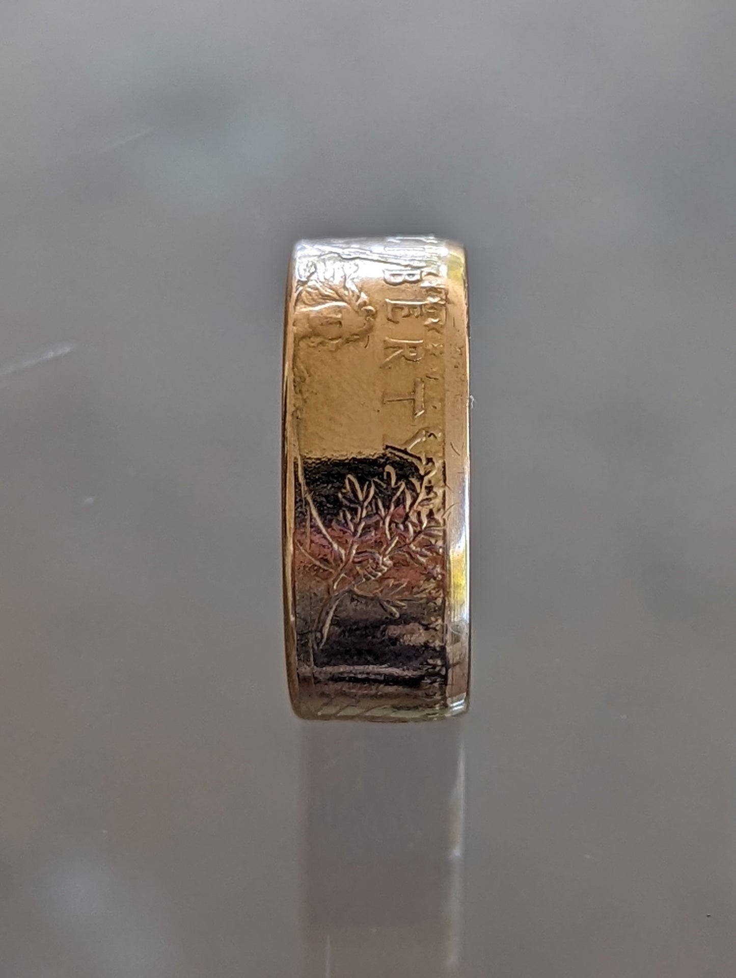 1 oz Pre-1933 Gold Eagle Coin Ring
