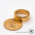 American Gold Eagle Coin Ring - full ounce of US Gold bullion