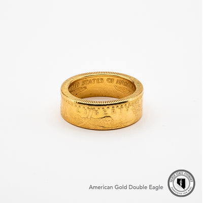Macy's Diamond Coin Statement Ring (1/4 ct. t.w.) in 14k Gold-Plated  Sterling Silver - Macy's