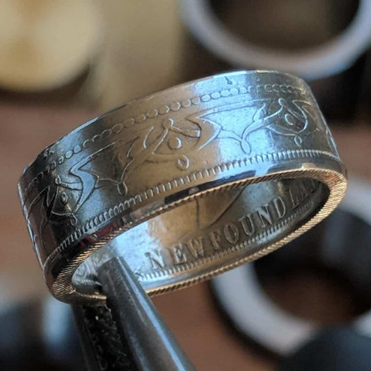 Newfoundland 50 Cent Coin Ring