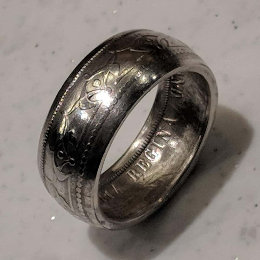 Newfoundland 50 Cent Coin Ring