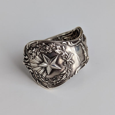 "Lone Star" Spoon Ring