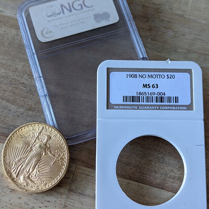 1 oz Pre-1933 Gold Eagle Coin Ring