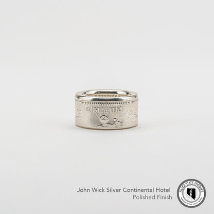 John Wick Silver Coin Ring