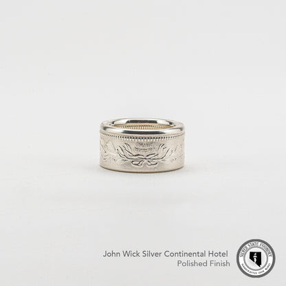 John Wick Silver Coin Ring